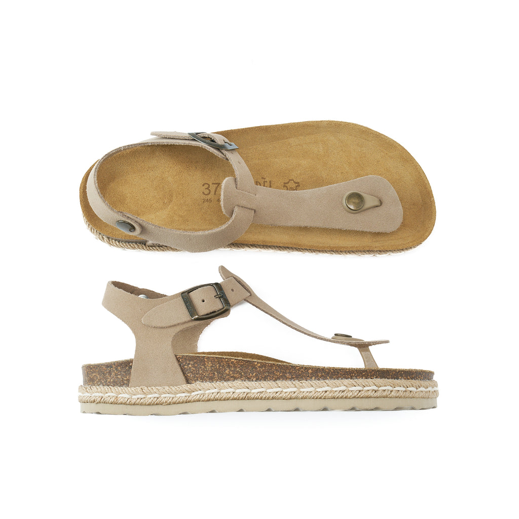 LEON SUEDE TAUPE
