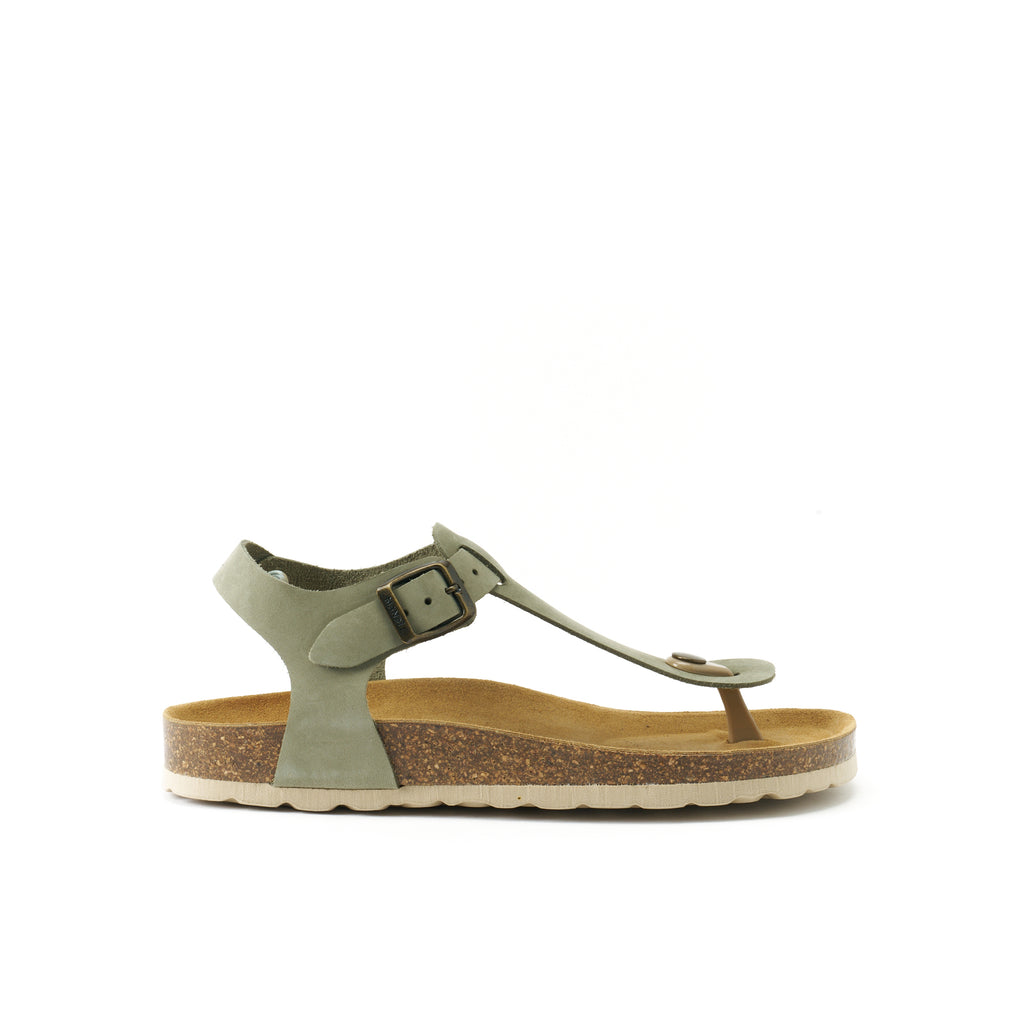 LEON NUBUCK OLIVE GREEN