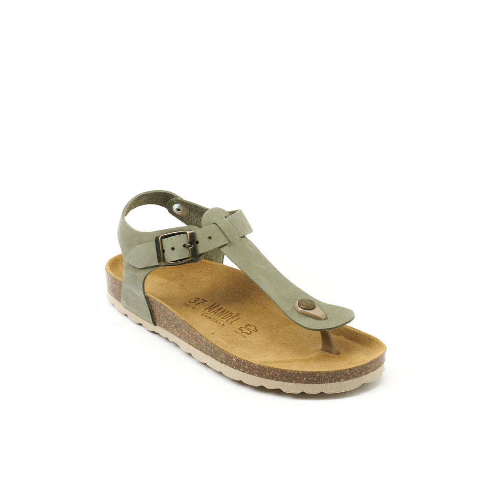 LEON NUBUCK OLIVE GREEN