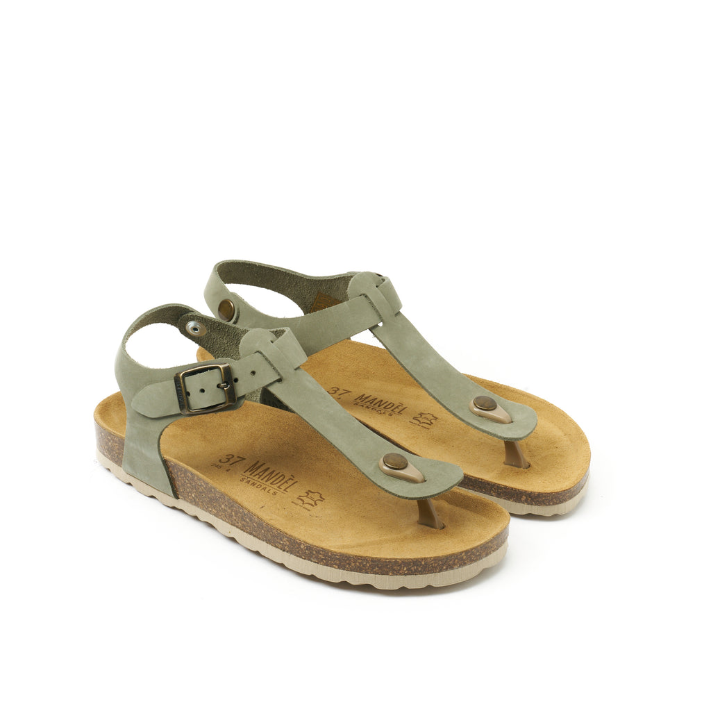 LEON NUBUCK OLIVE GREEN