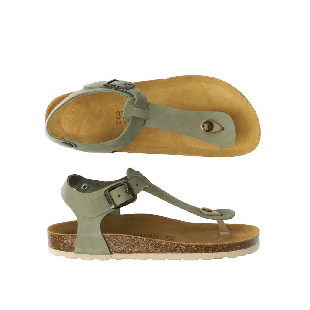 LEON NUBUCK OLIVE GREEN