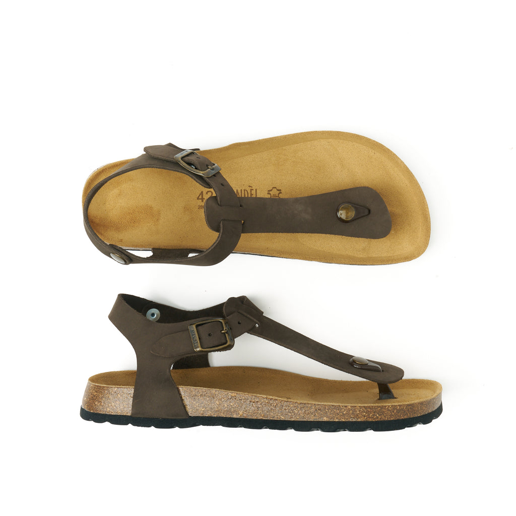 LEON NUBUCK DARK CHOCOLATE