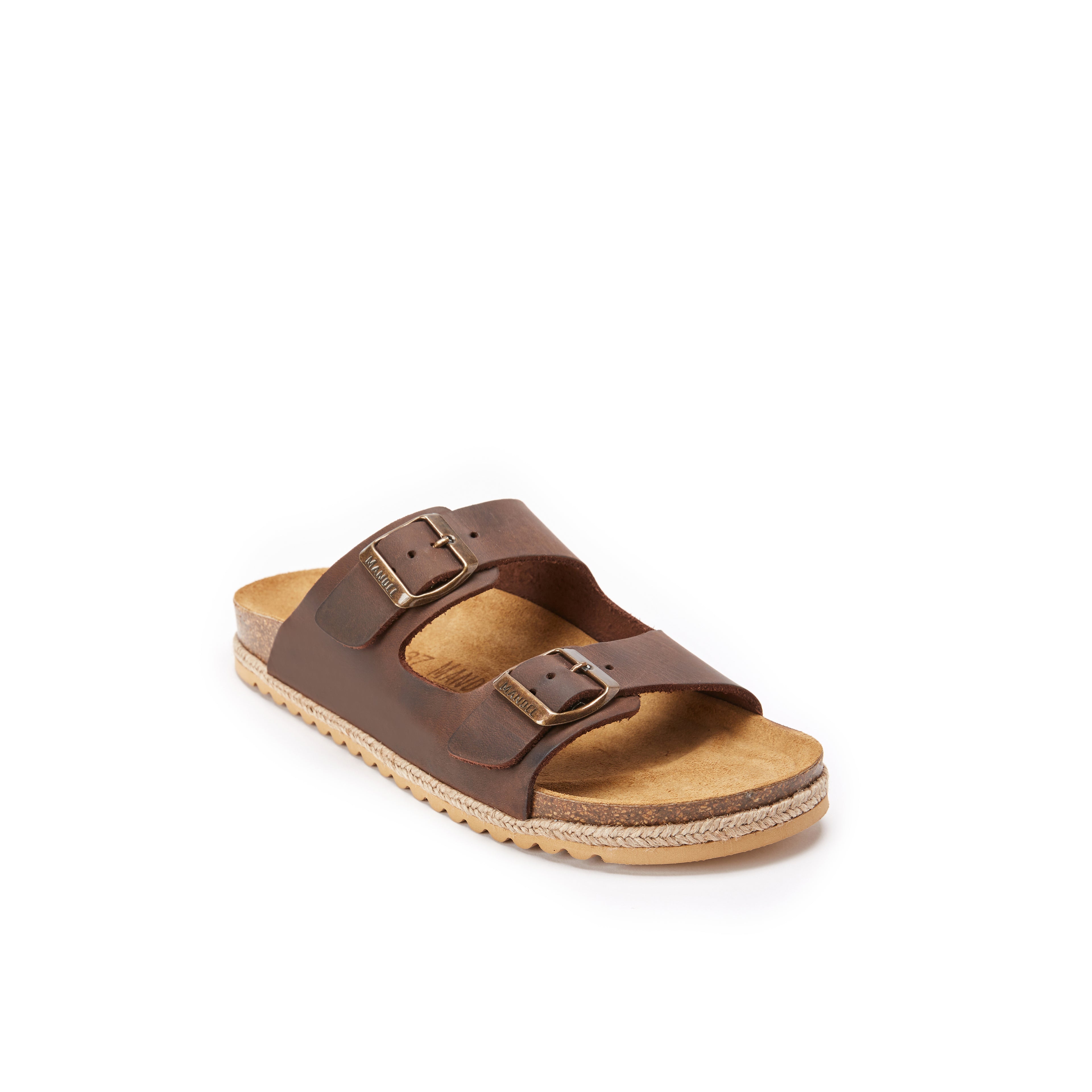 ALBERTO OILED LEATHER DARK BROWN