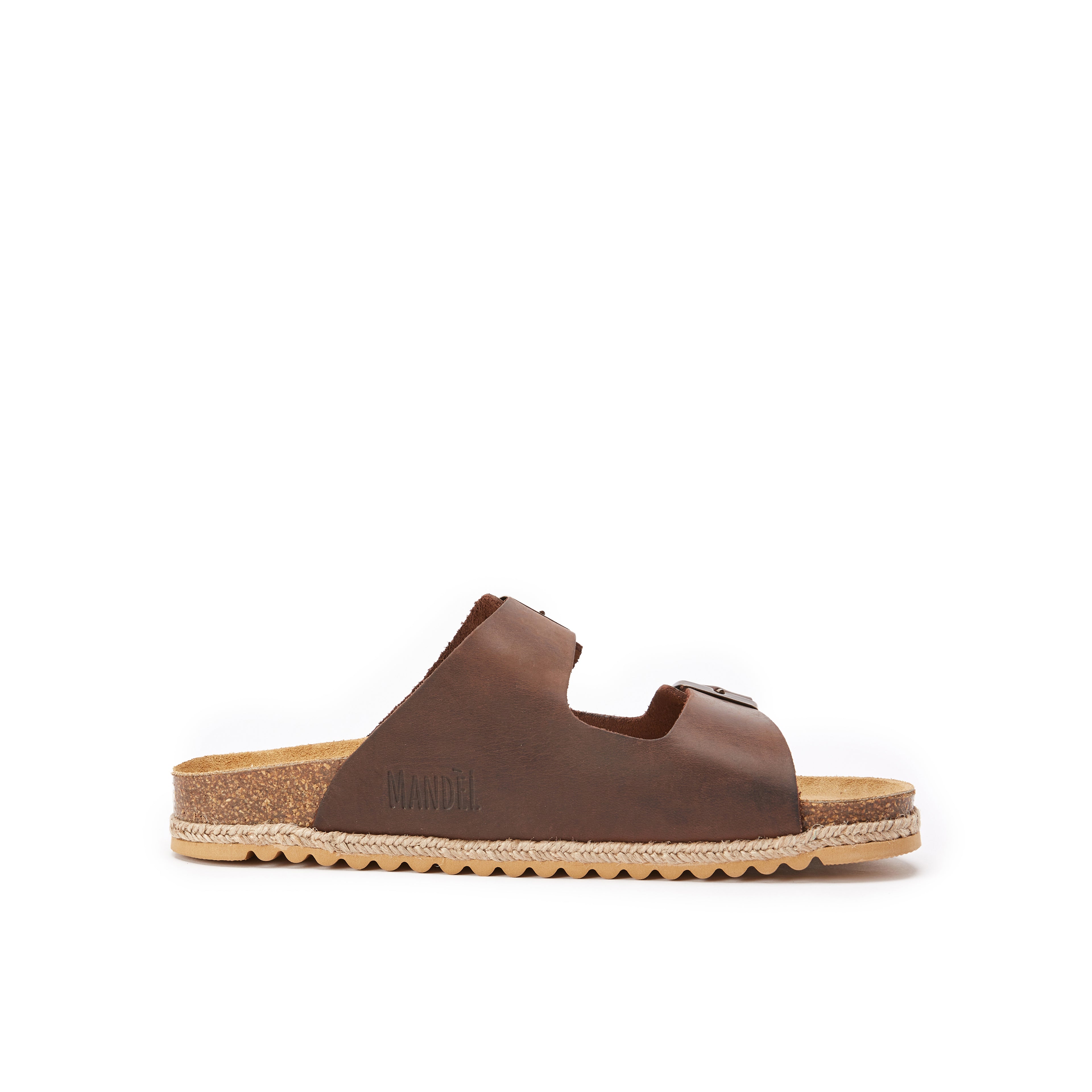 ALBERTO OILED LEATHER DARK BROWN