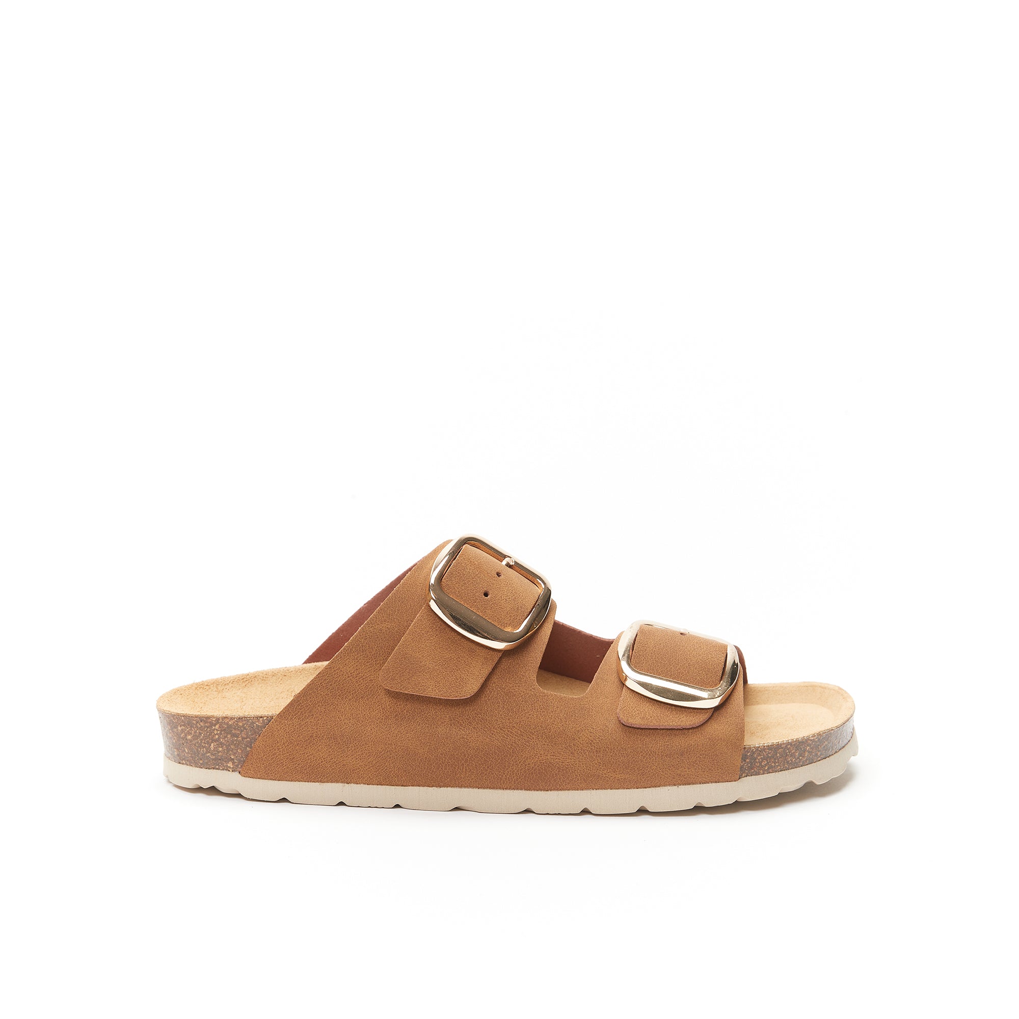 ALBERTO BIG BUCKLE COGNAC BROWN
