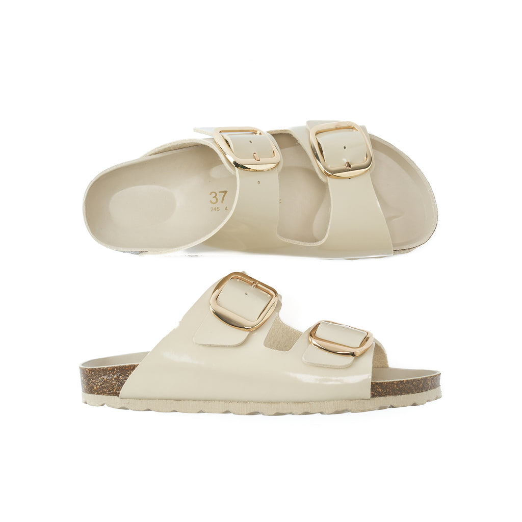 ALBERTO BIG BUCKLE BEIGE