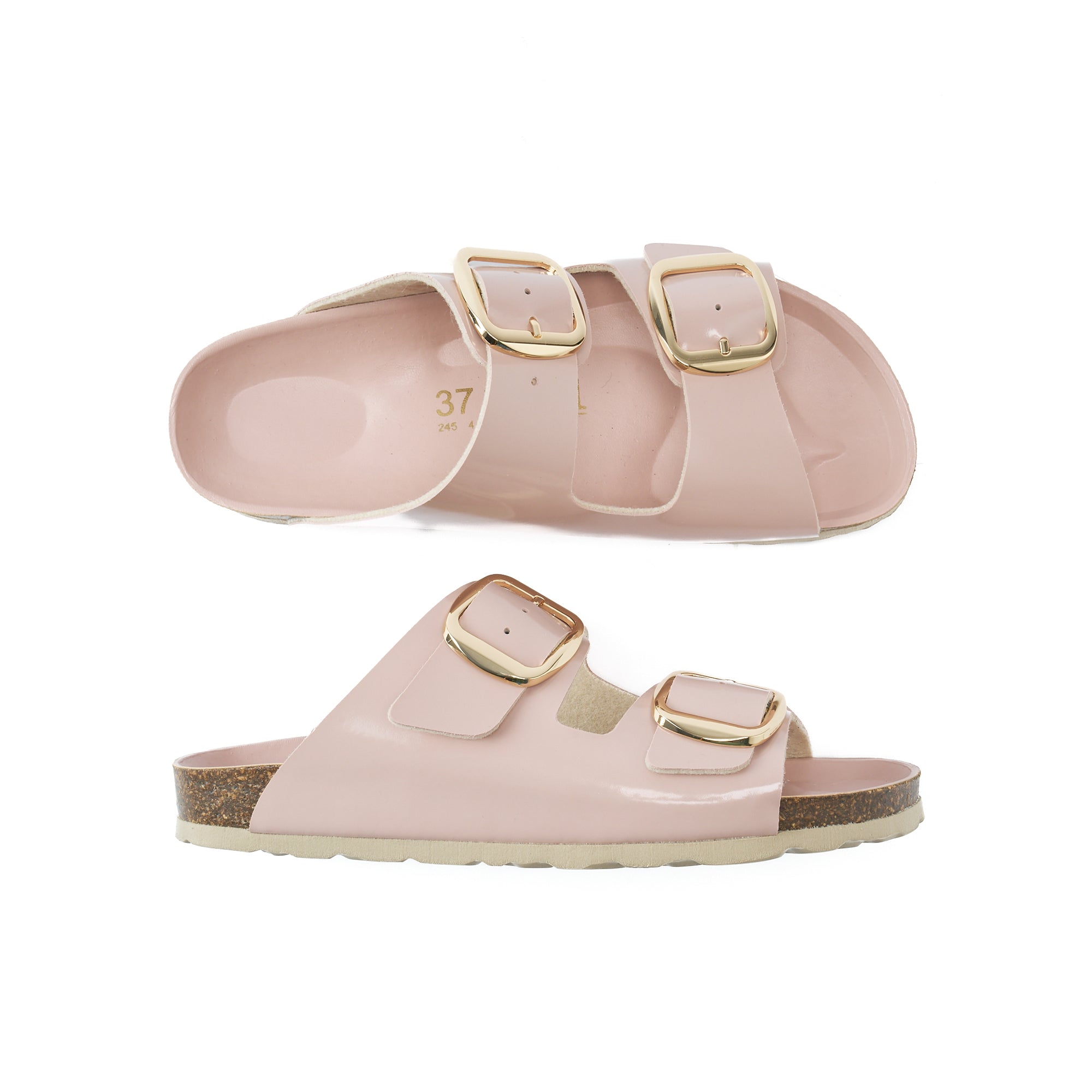 ALBERTO BIG BUCKLE ANTIC ROSE