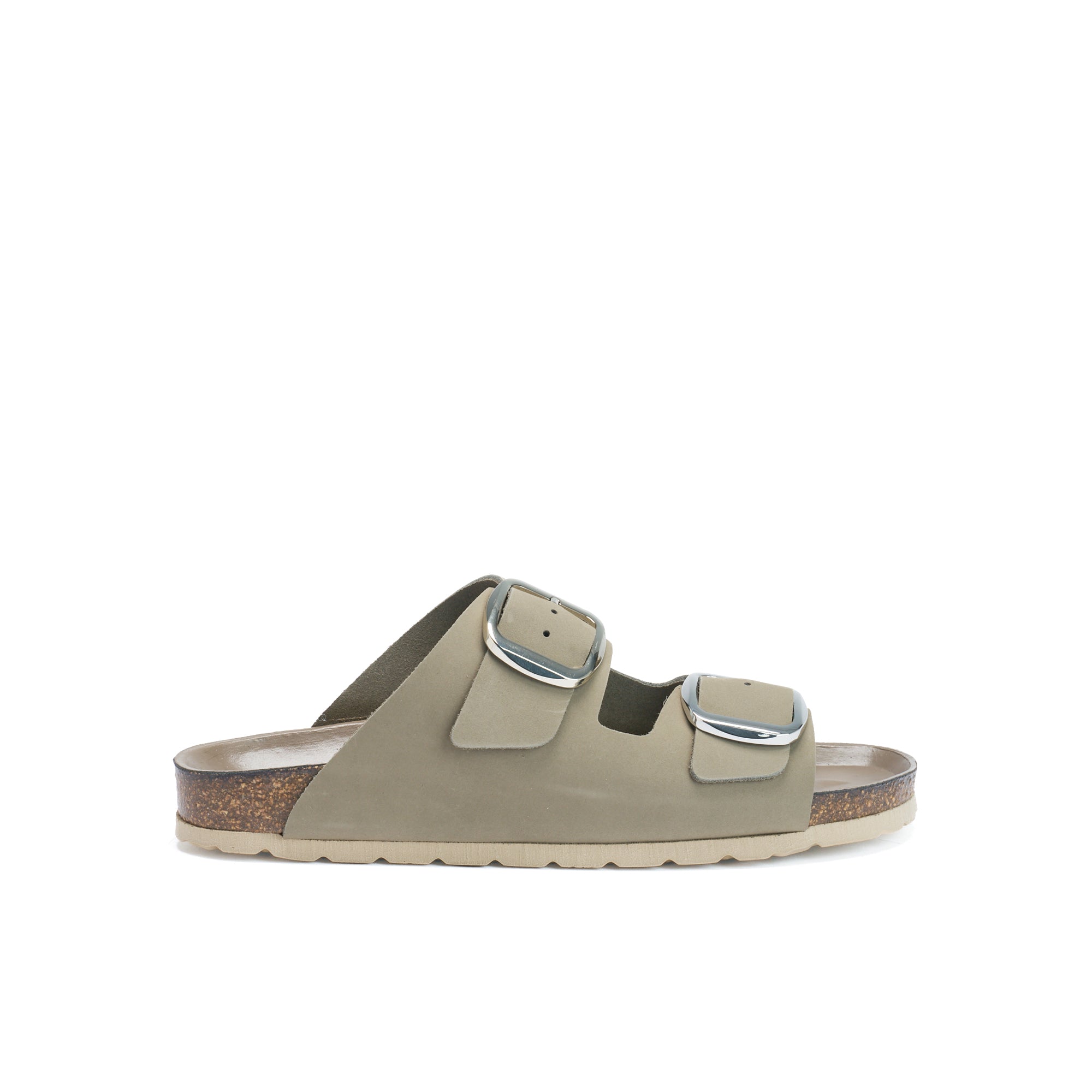 ALBERTO BIG BUCKLE NUBUCK GREY
