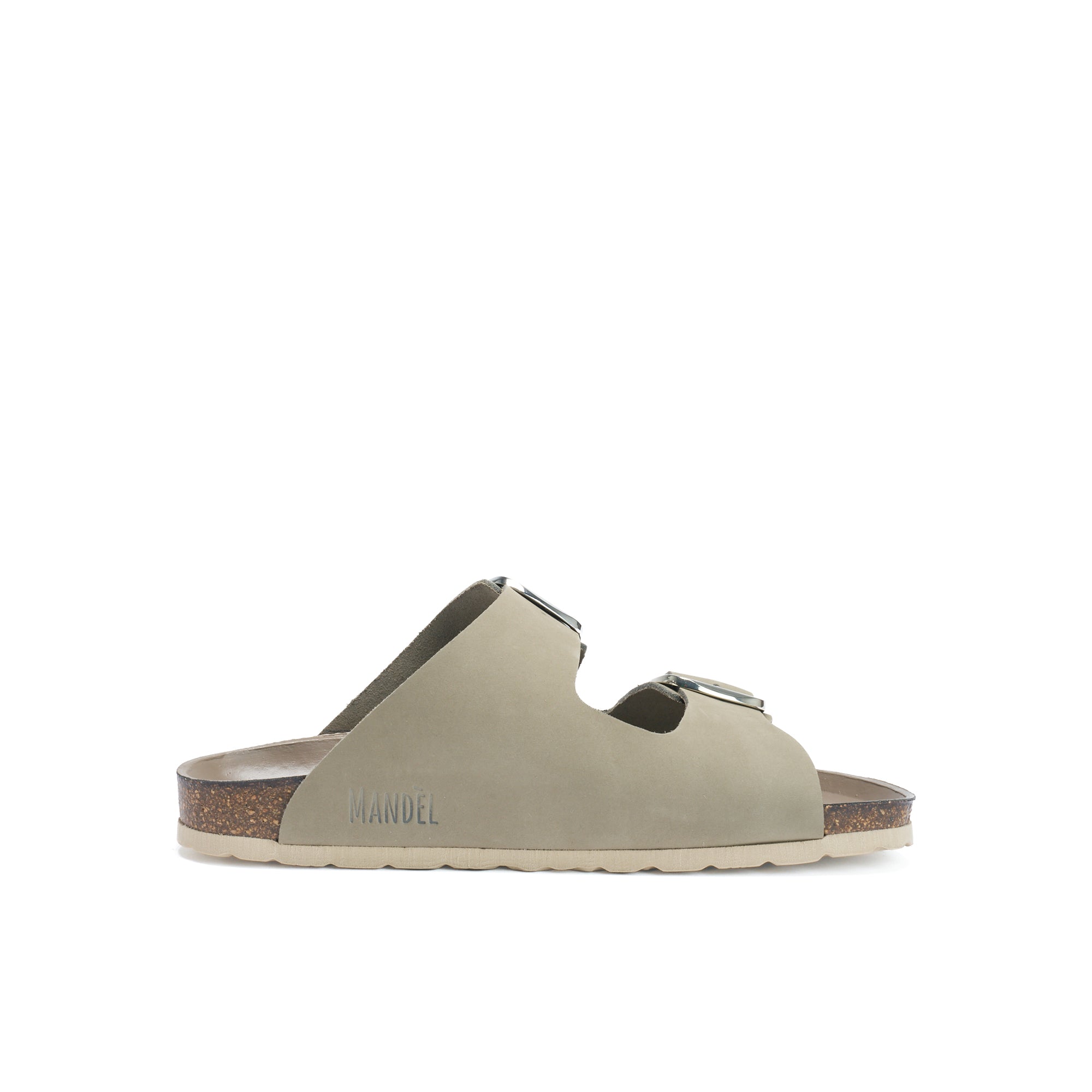 ALBERTO BIG BUCKLE NUBUCK GREY