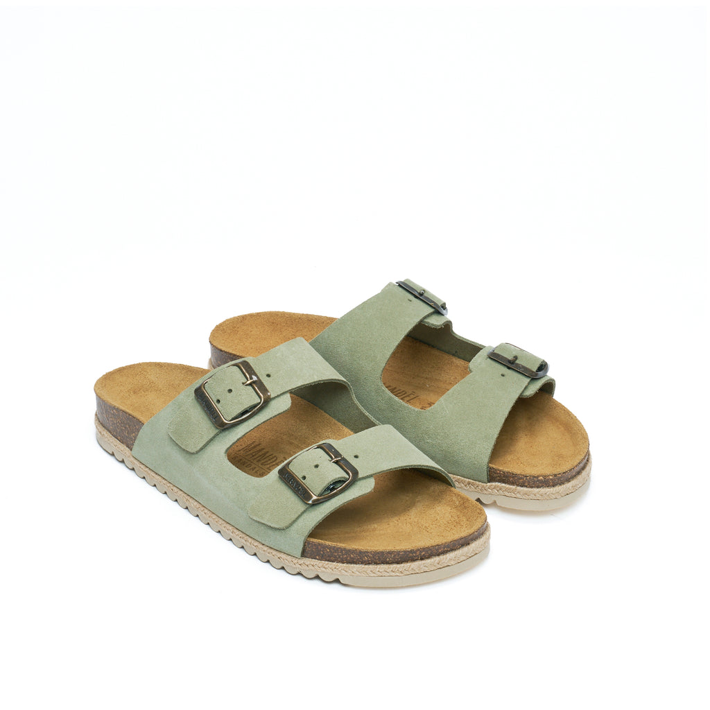 ALBERTO SUEDE ROSEMARY GREEN