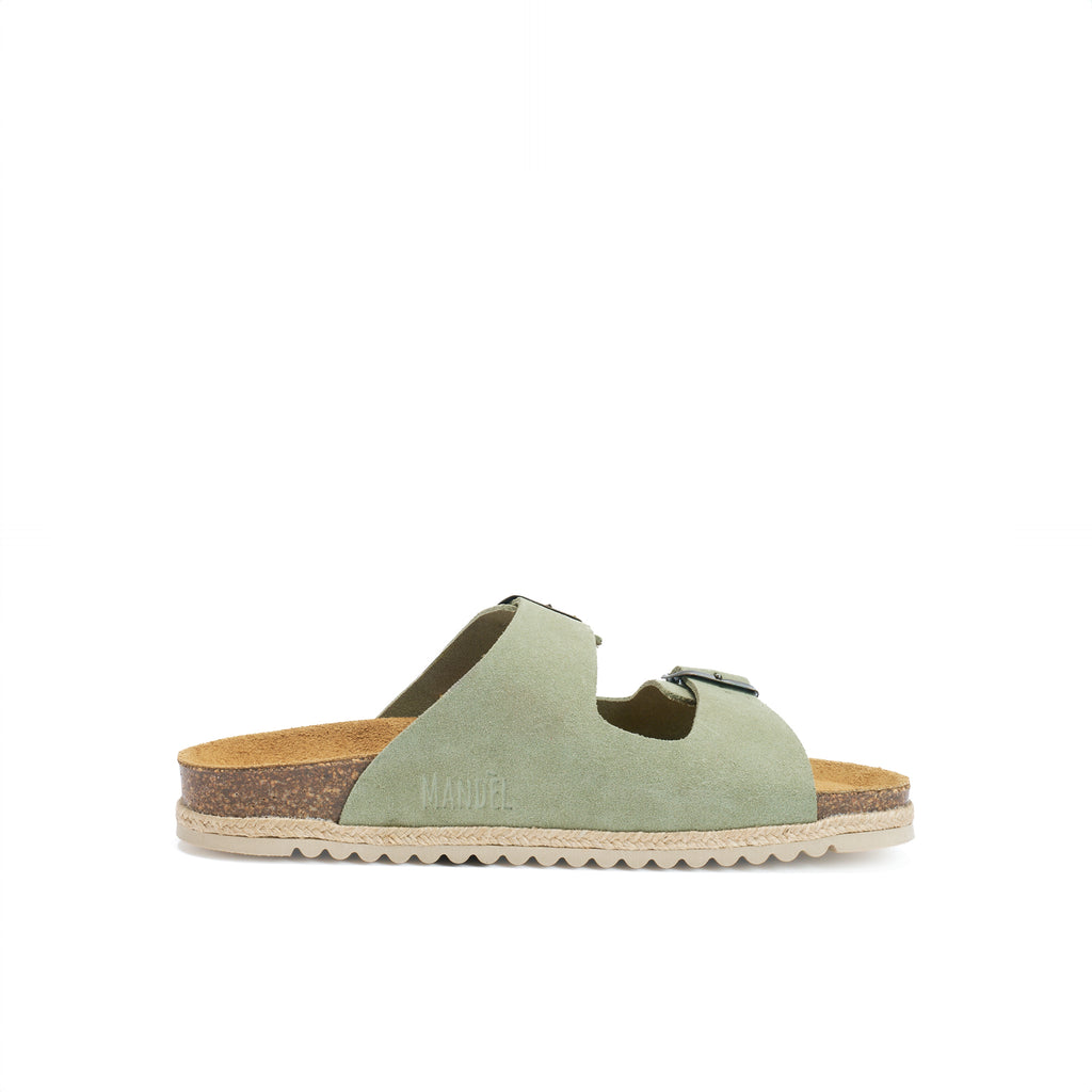 ALBERTO SUEDE ROSEMARY GREEN
