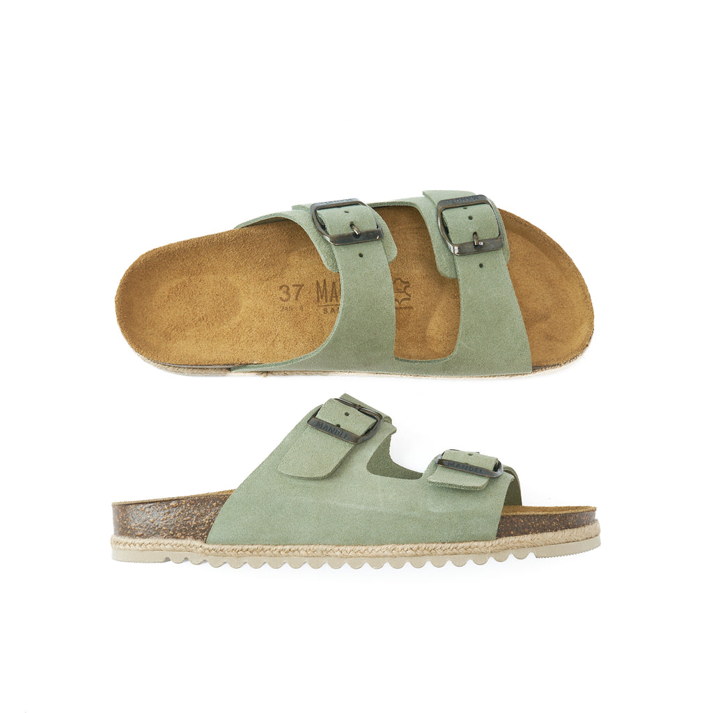 ALBERTO SUEDE ROSEMARY GREEN