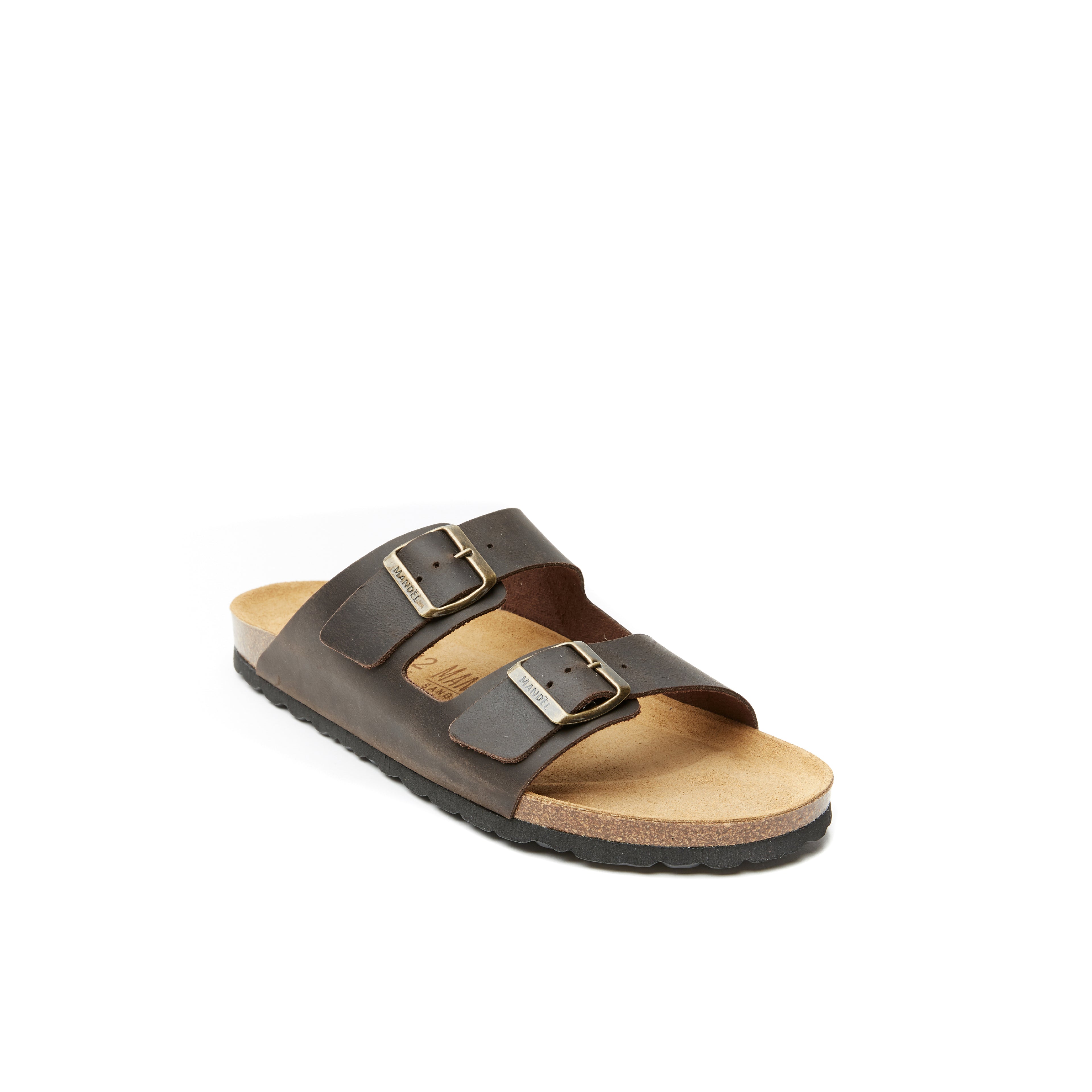 ALBERTO OILED LEATHER DARK BROWN