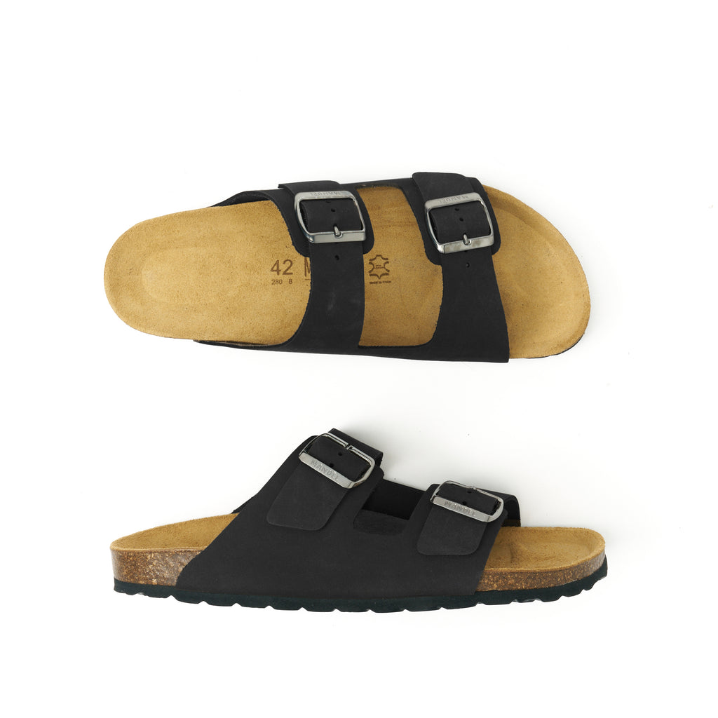 ALBERTO NUBUCK BLACK