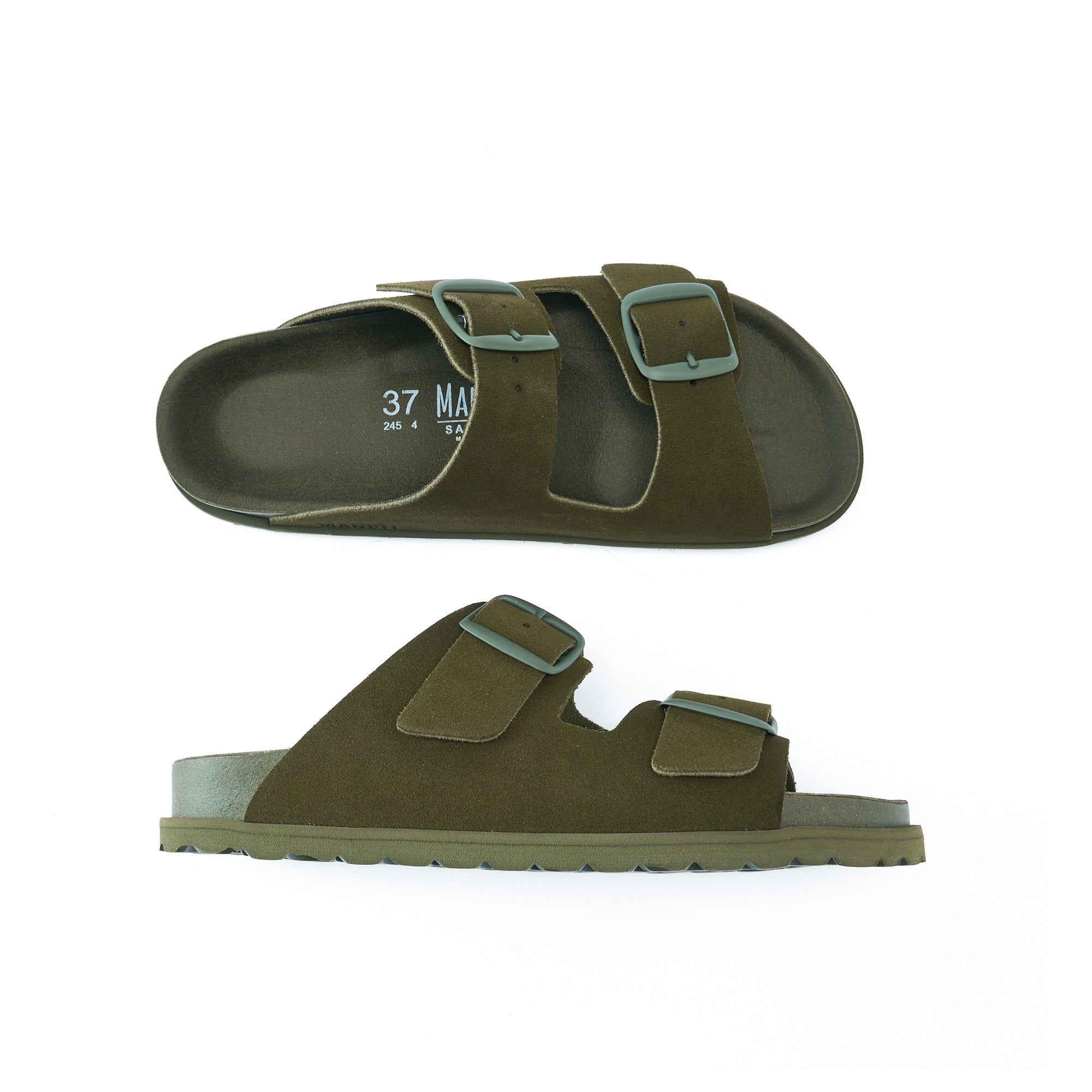ANA SUEDE MOSS GREEN