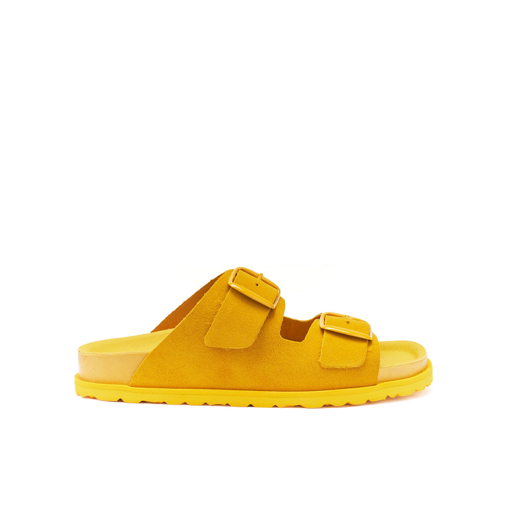 ANA SUEDE MUSTARD