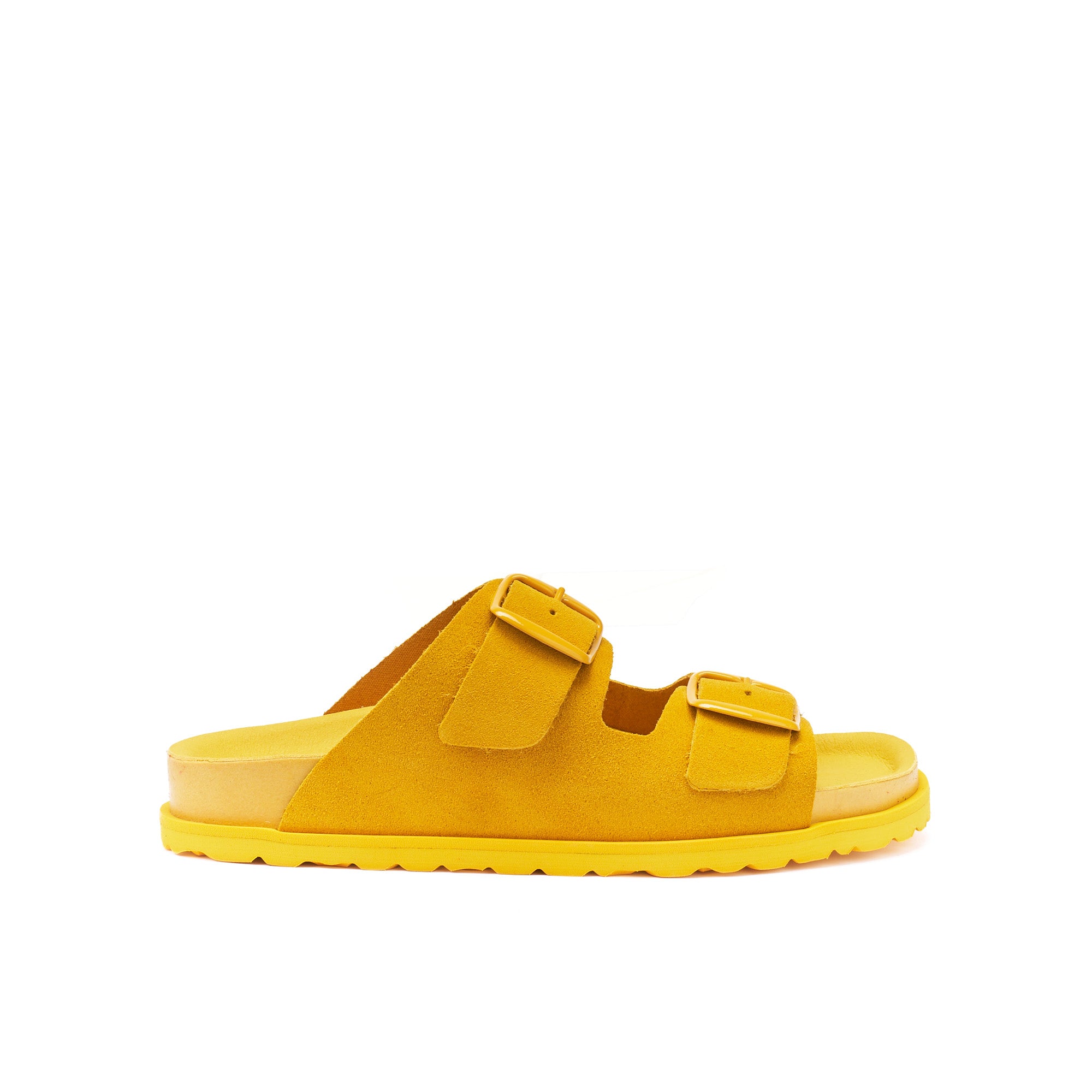 ANA SUEDE MUSTARD