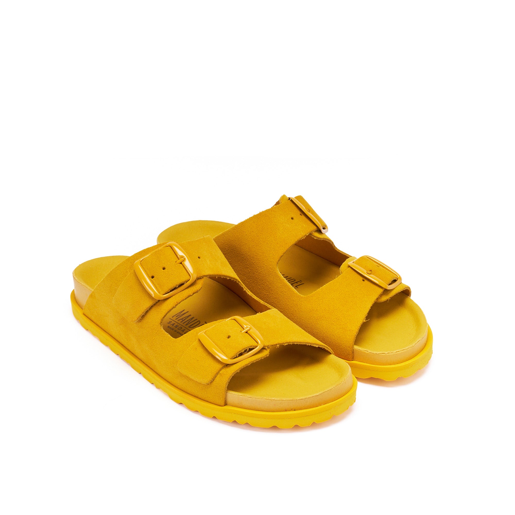 ANA SUEDE MUSTARD
