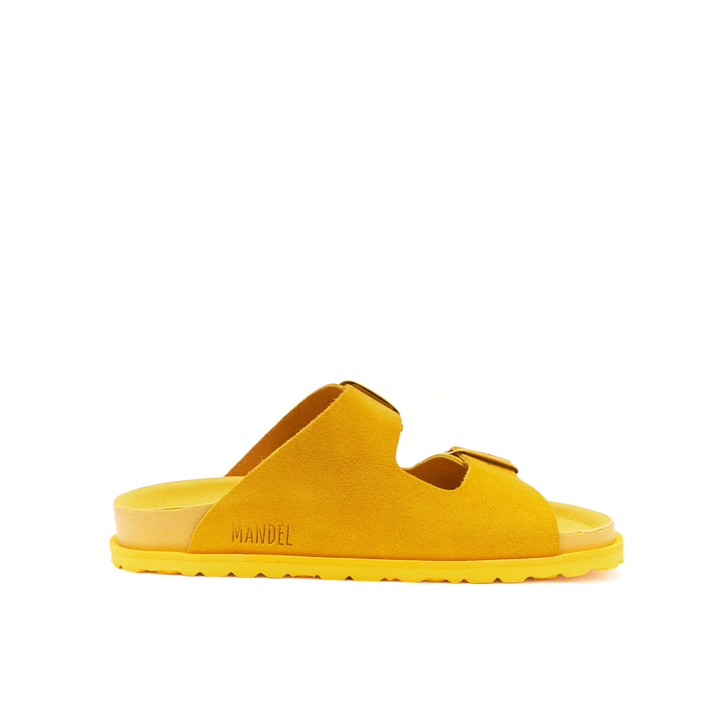 ANA SUEDE MUSTARD