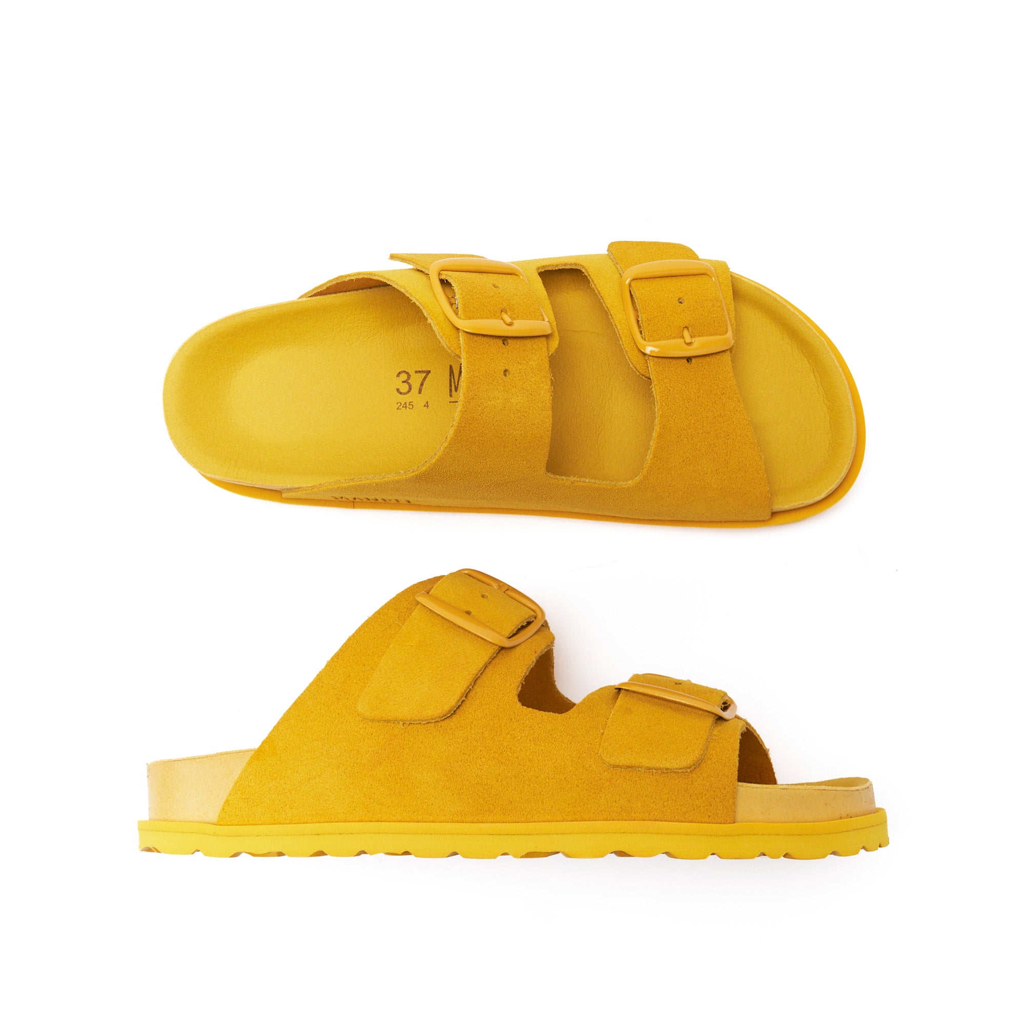 ANA SUEDE MUSTARD