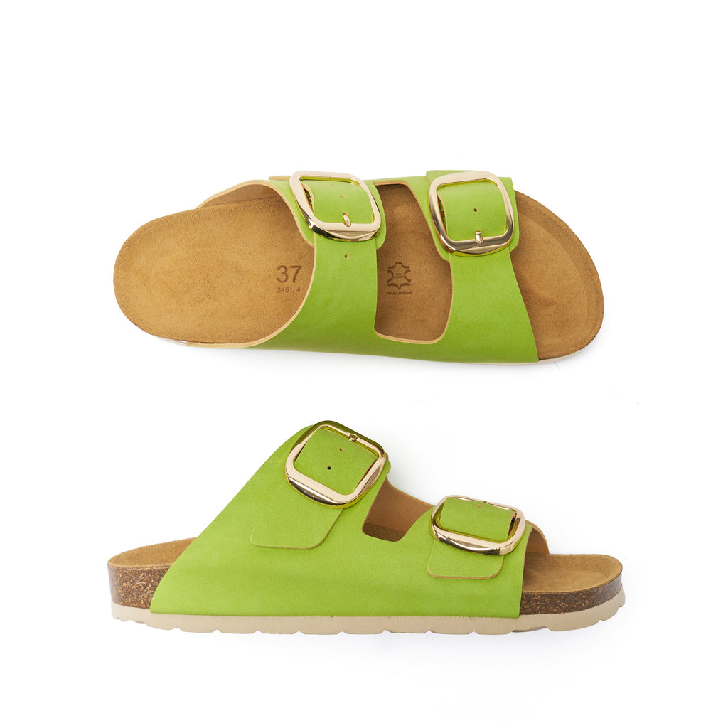 ALBERTO BIG BUCKLE LIME GREEN