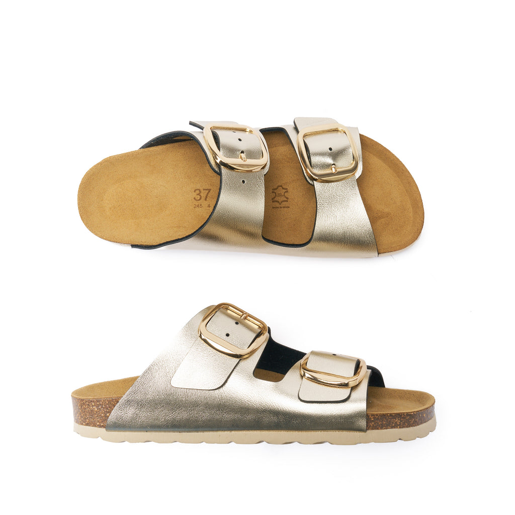 ALBERTO BIG BUCKLE CHAMPAGNE