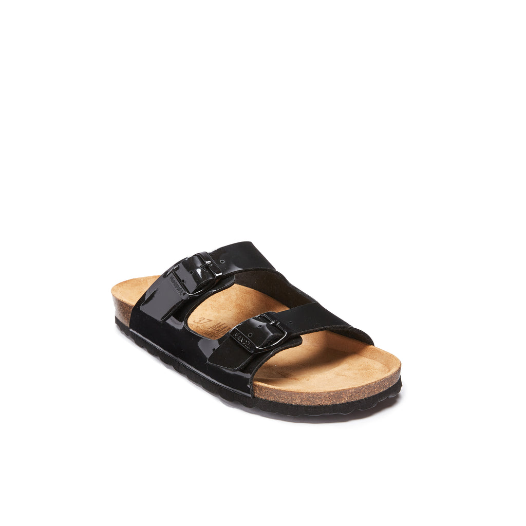 ALBERTO PATENT BLACK