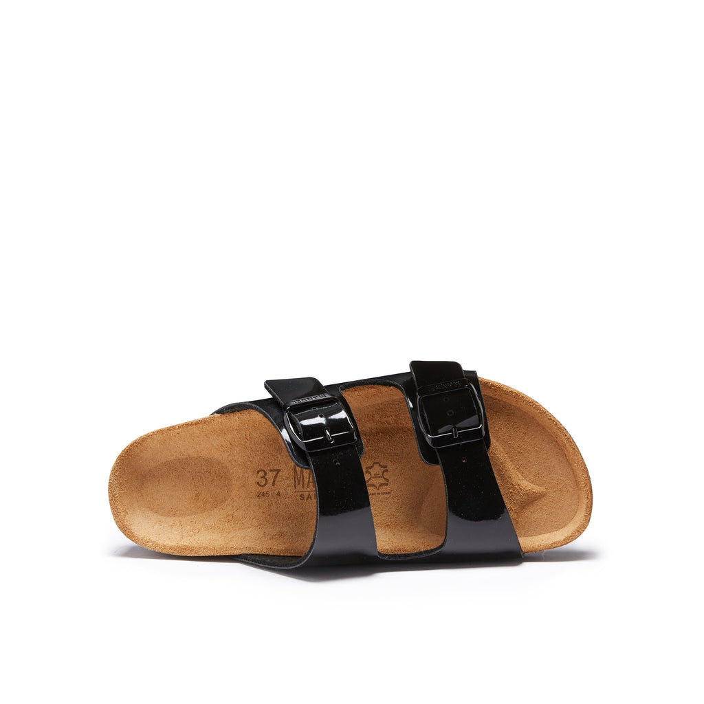 ALBERTO PATENT BLACK