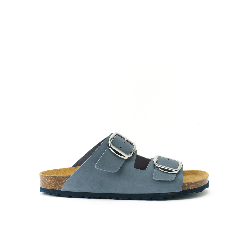 ALBERTO BIG BUCKLE NUBUCK ULTRAMARINE