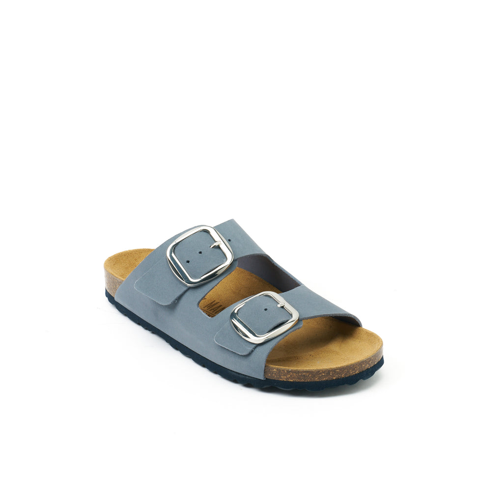 ALBERTO BIG BUCKLE NUBUCK ULTRAMARINE