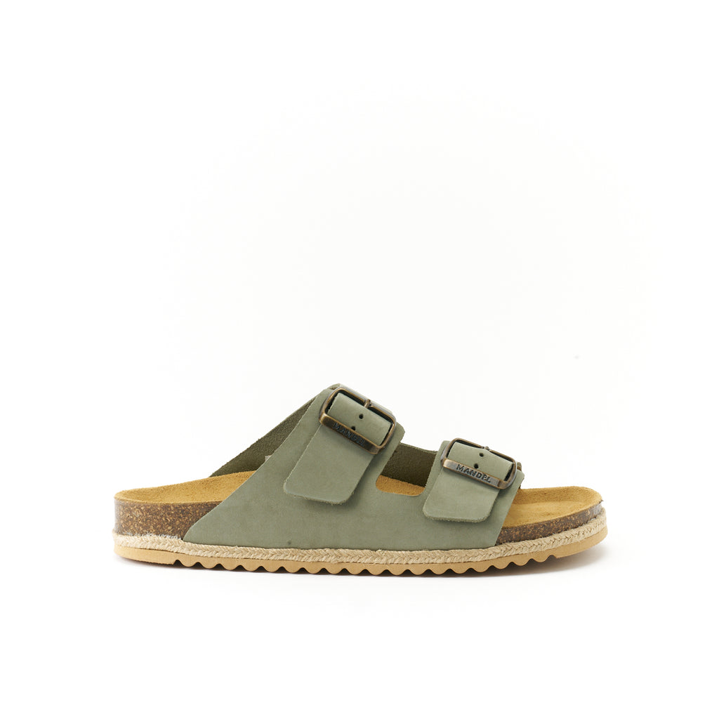 ALBERTO NUBUCK OLIVE GREEN