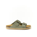 ALBERTO NUBUCK OLIVE GREEN