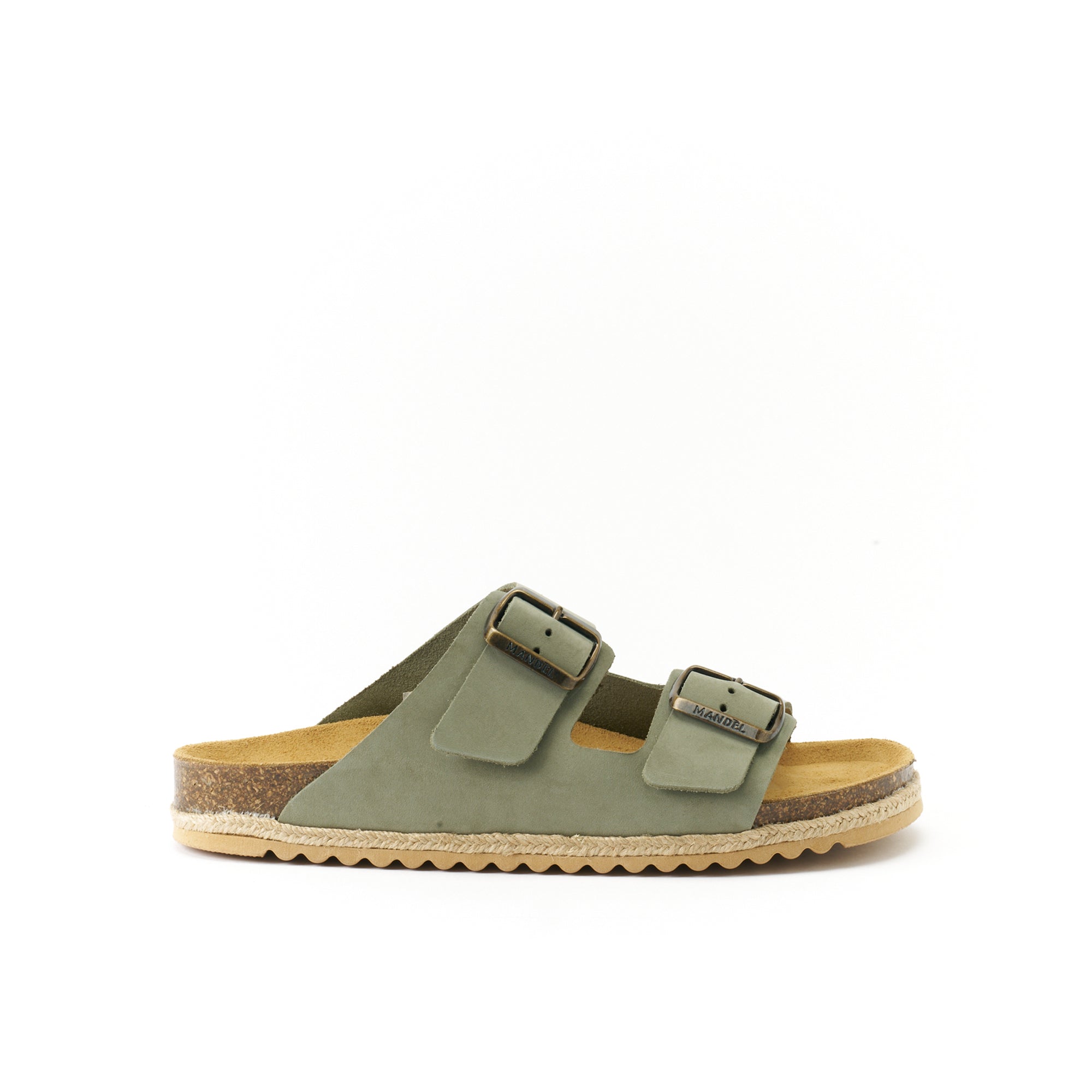 ALBERTO NUBUCK OLIVE GREEN