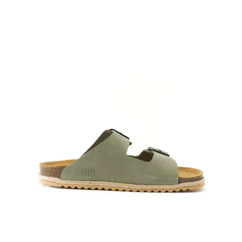 ALBERTO NUBUCK OLIVE GREEN