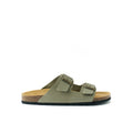 ALBERTO NUBUCK OLIVE GREEN