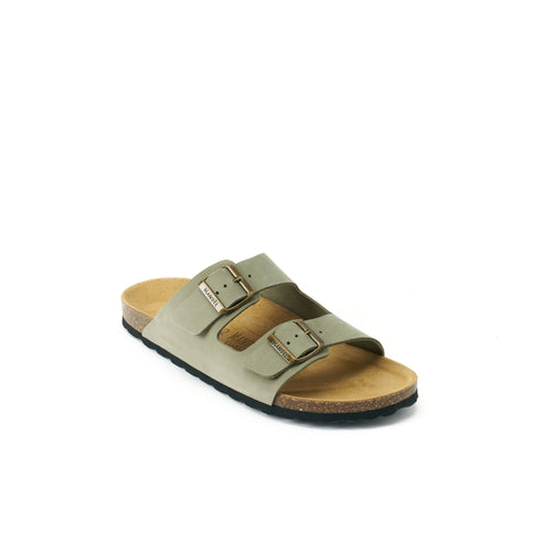 ALBERTO NUBUCK OLIVE GREEN