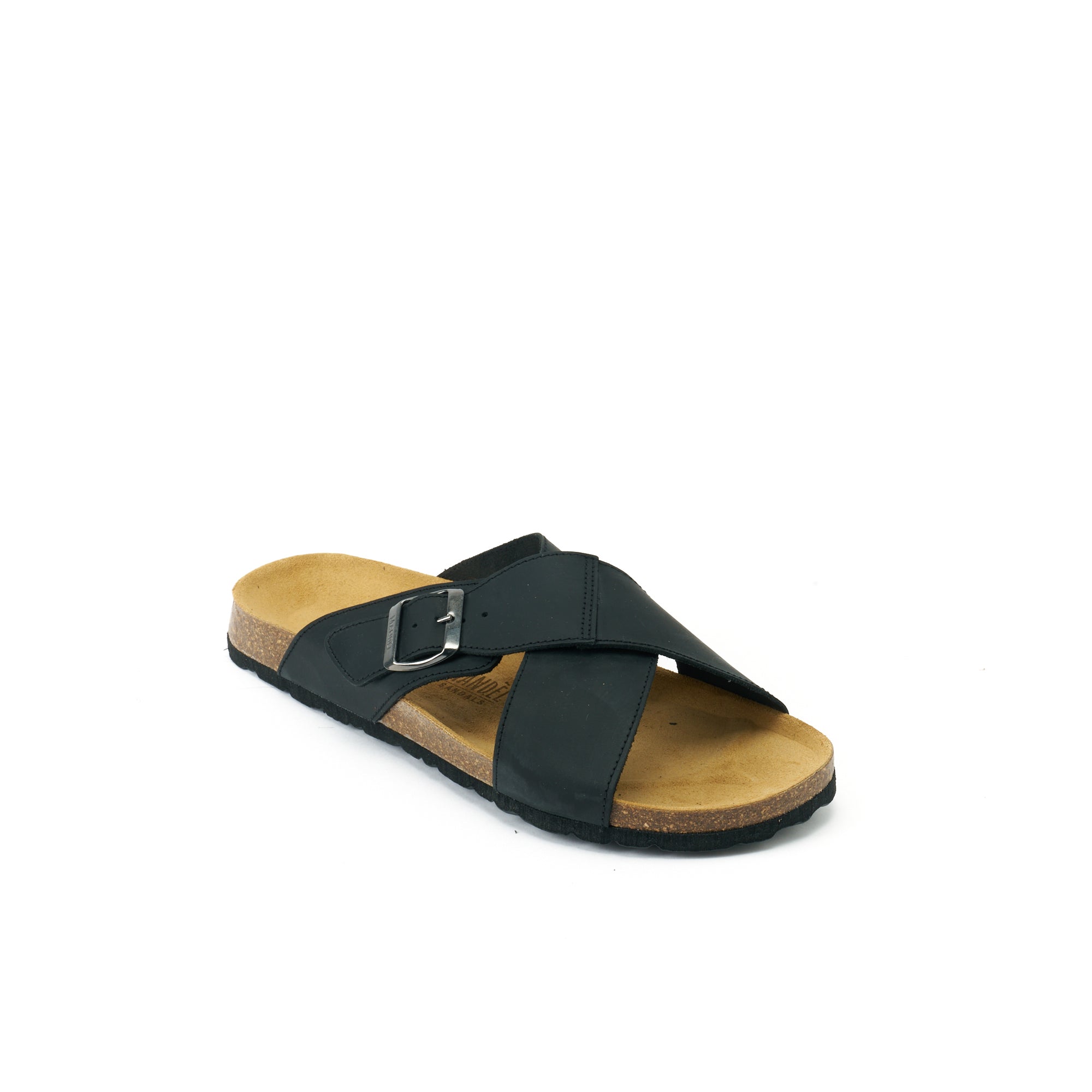 RAMON OILED LEATHER BLACK