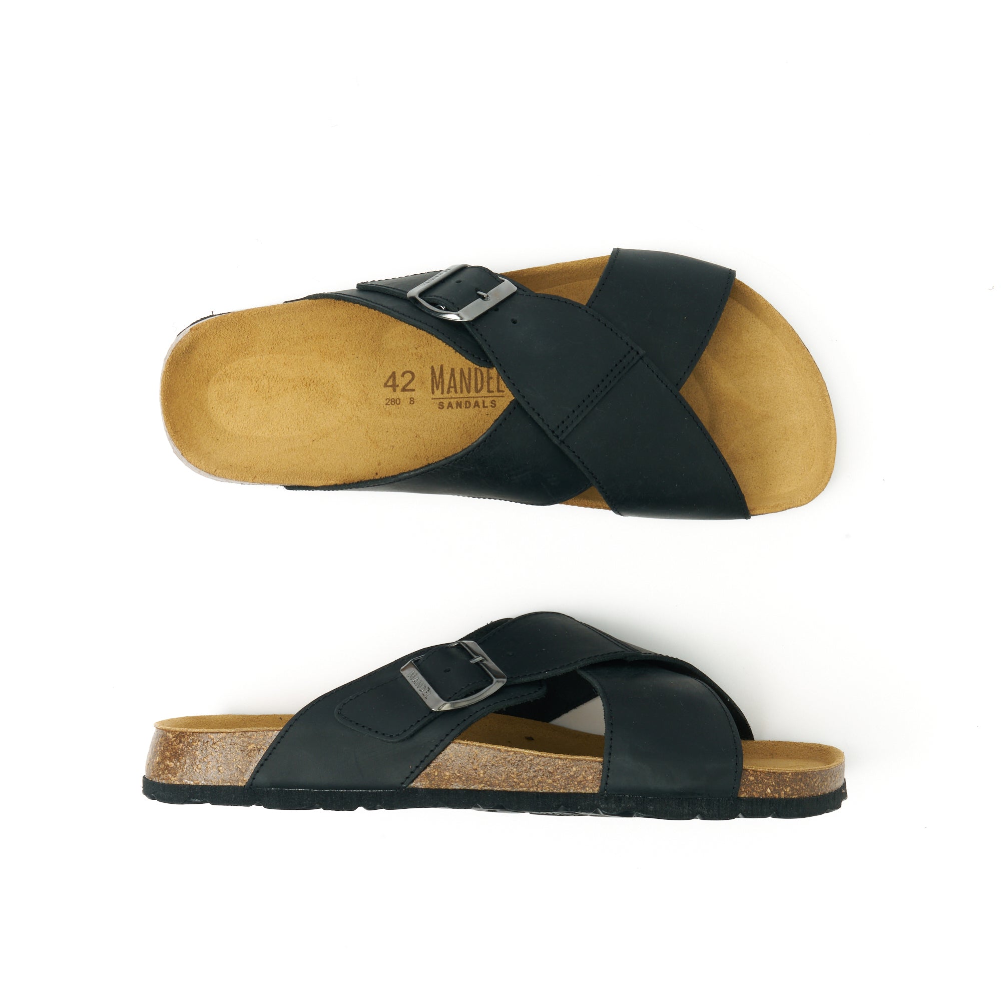 RAMON OILED LEATHER BLACK