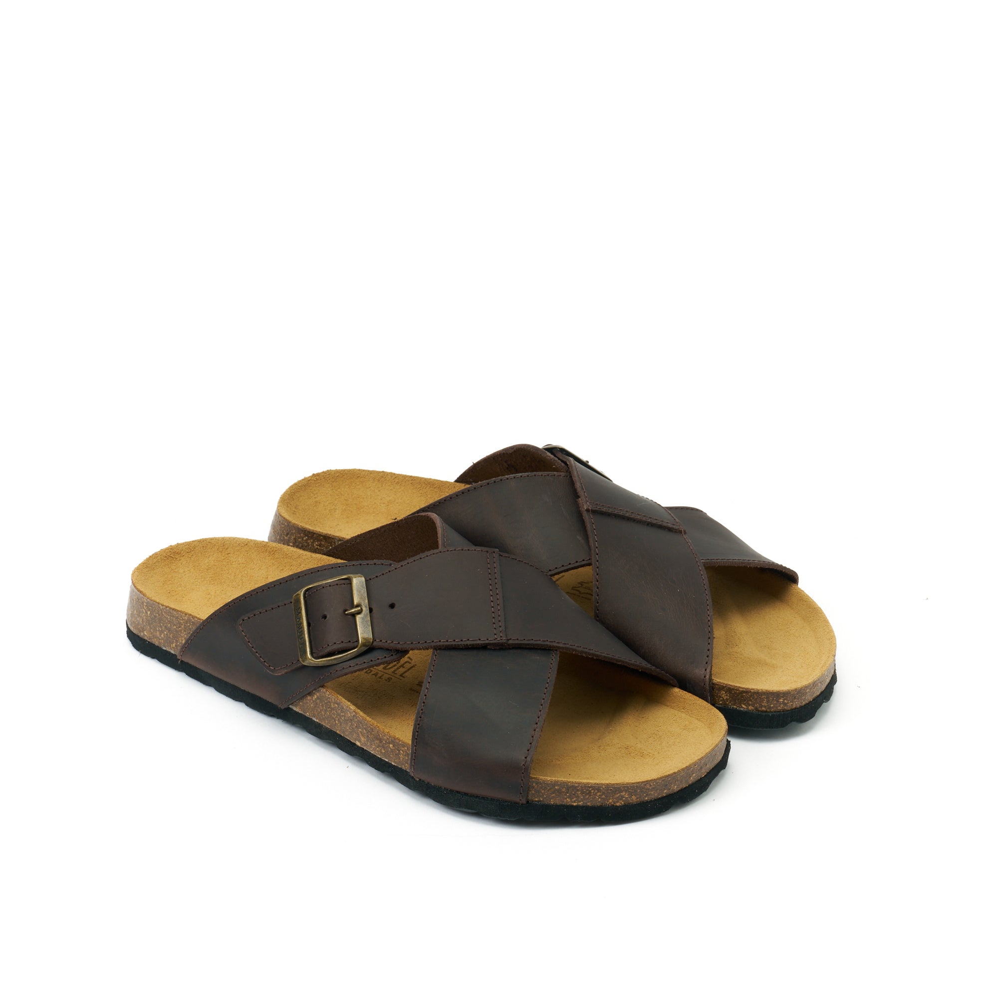 RAMON OILED LEATHER DARK BROWN