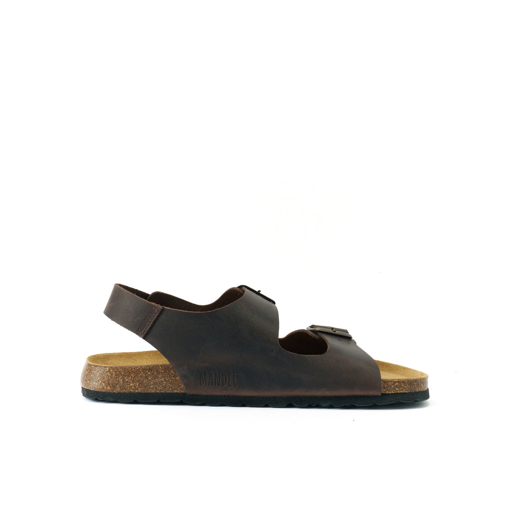 CARLOS OILED LEATHER DARK BROWN