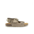 CARLOS BIG BUCKLE NUBUCK TAUPE