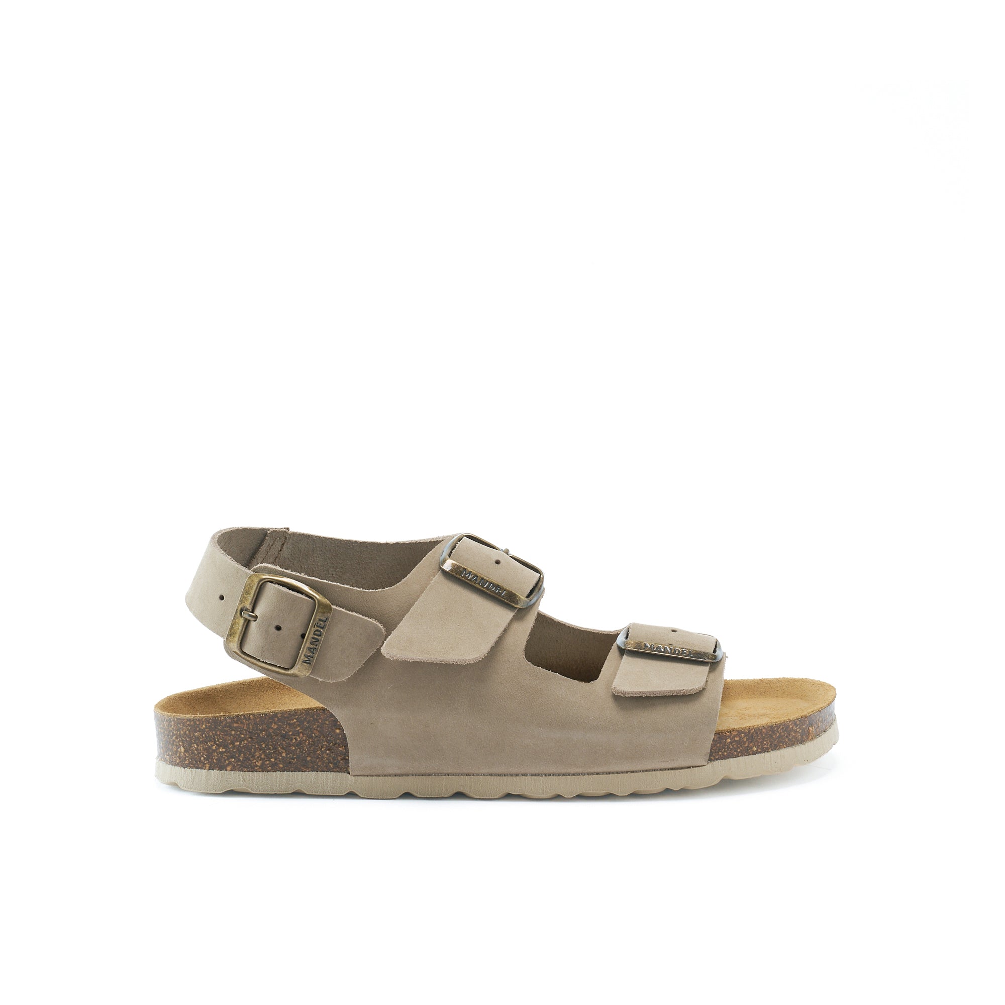 CARLOS BIG BUCKLE NUBUCK TAUPE