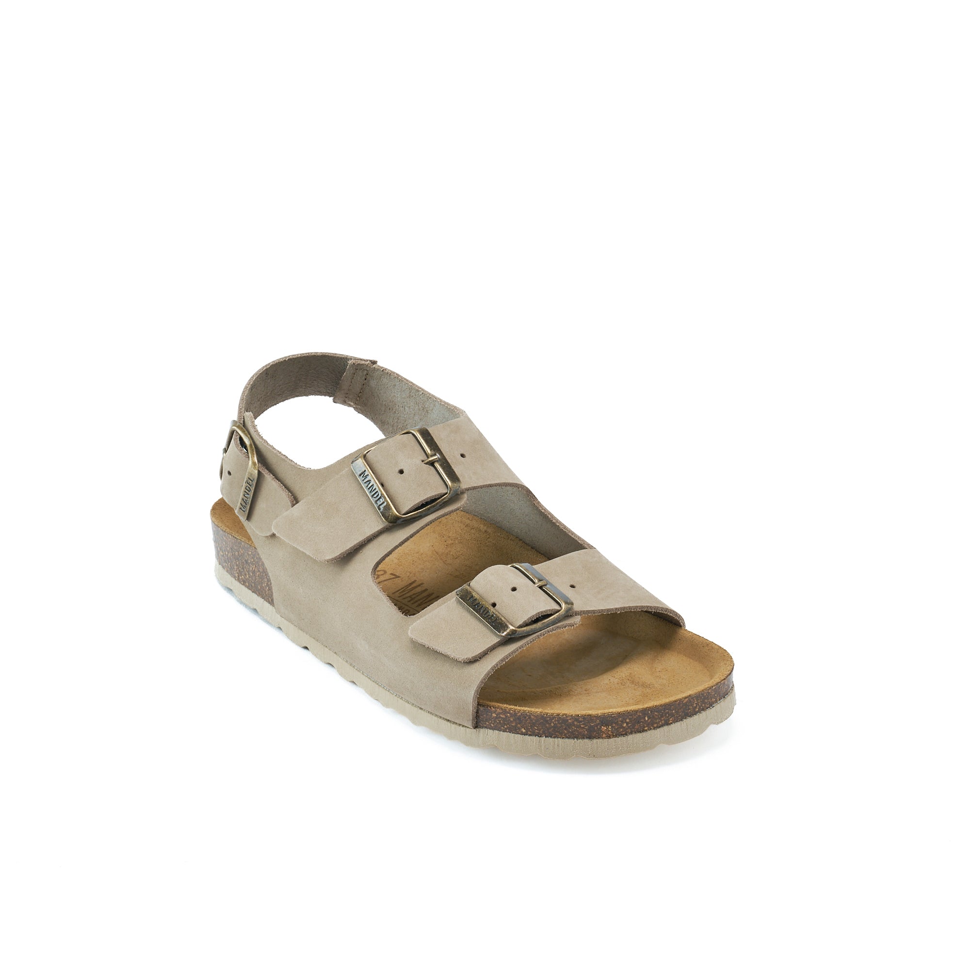 CARLOS BIG BUCKLE NUBUCK TAUPE