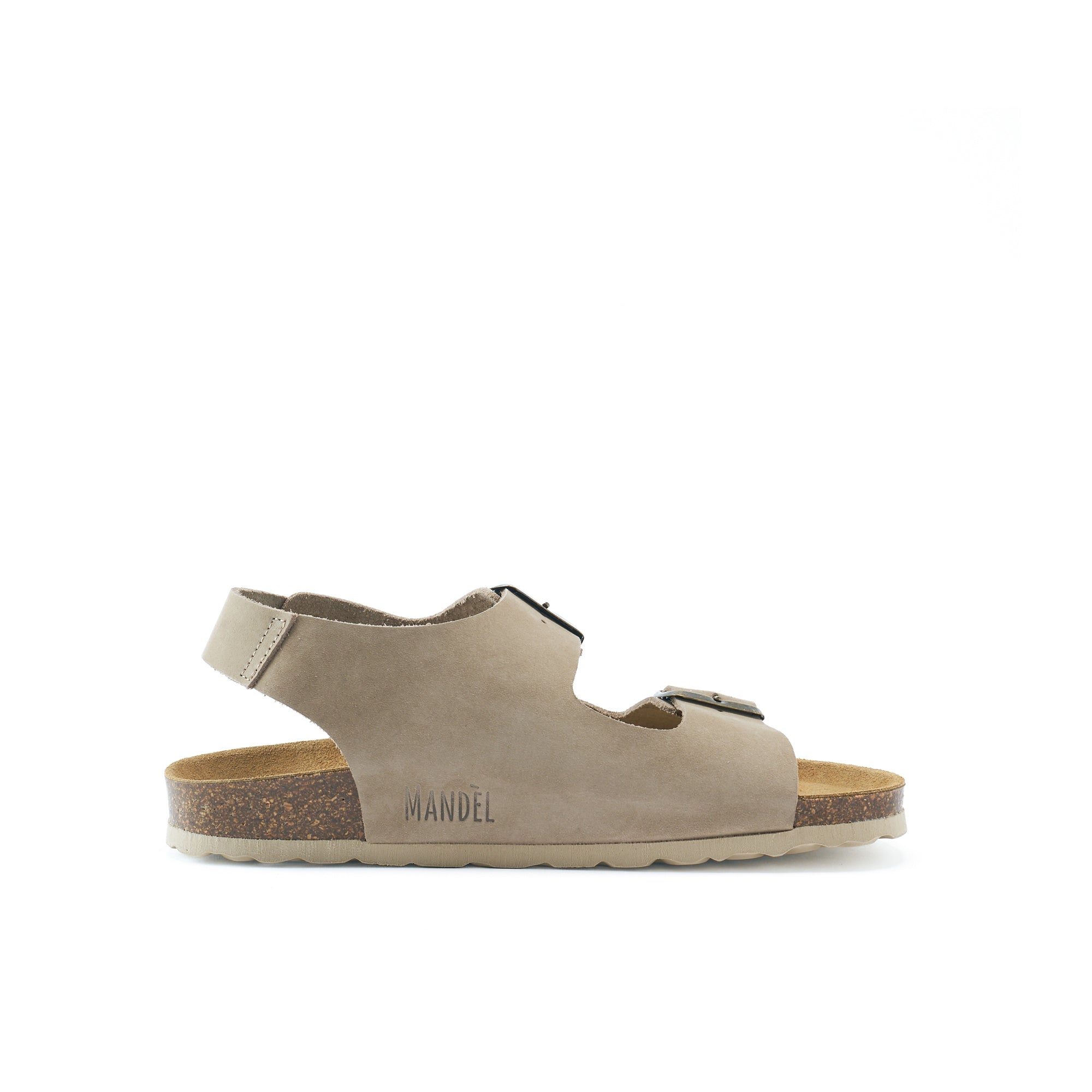CARLOS BIG BUCKLE NUBUCK TAUPE