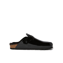 Charger l&#39;image dans la galerie, Black sabot clogs NOE made with eco-leather
