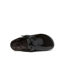 Charger l&#39;image dans la galerie, Black sabot clogs NOE made with eco-leather
