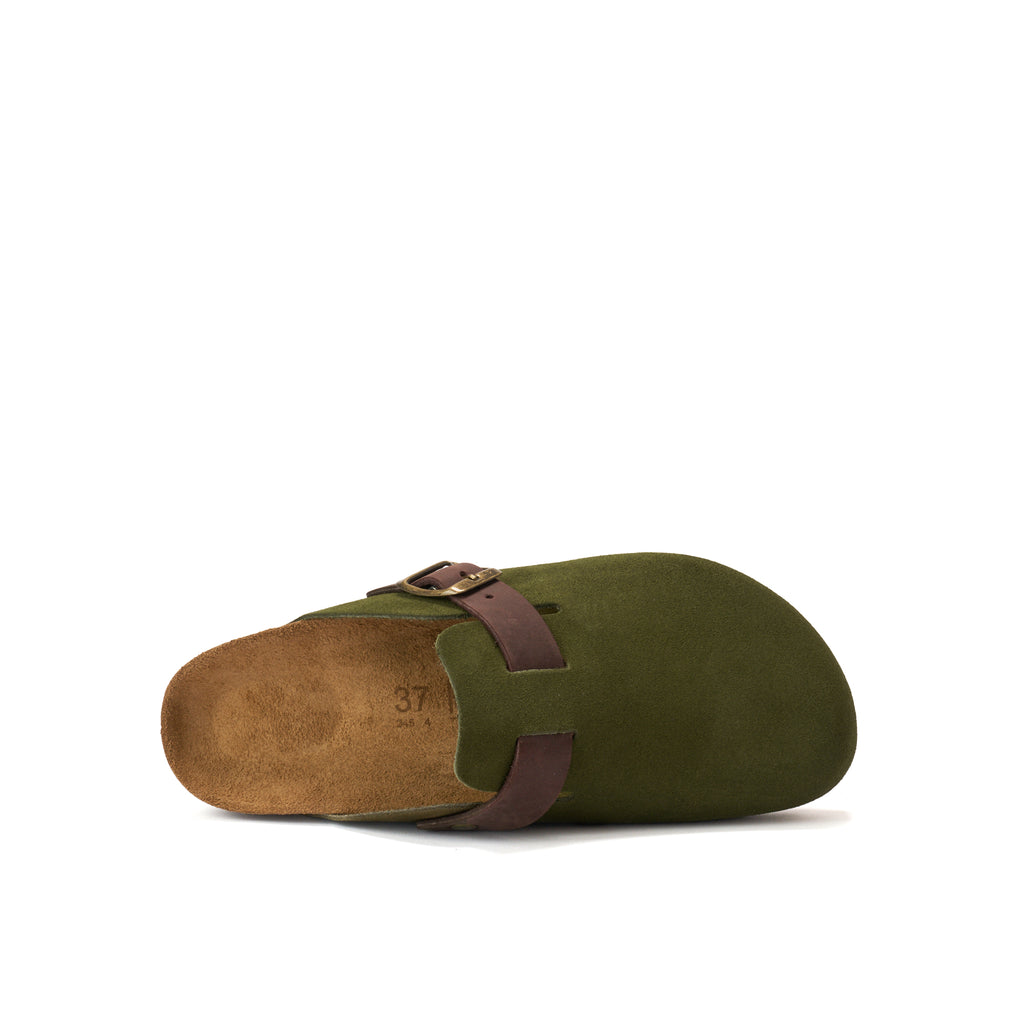 NOE SUEDE MOSS GREEN