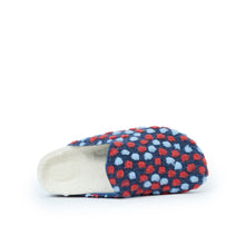 Carica l'immagine nel visualizzatore di Gallery, Navy sabot clogs ANGEL made with felt
