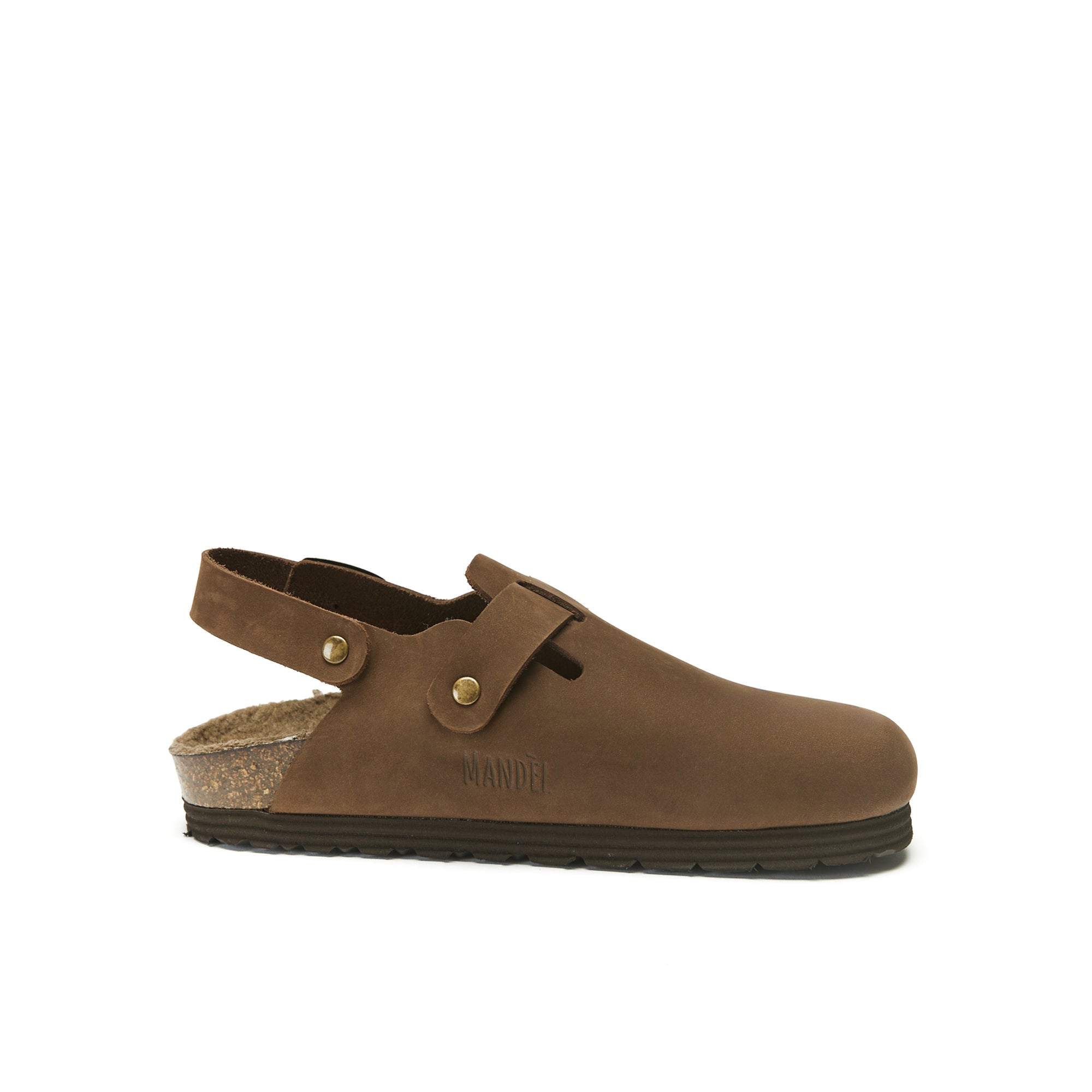 OSCAR NUBUCK DARK BROWN