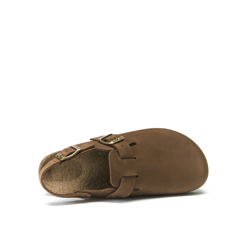 OSCAR NUBUCK DARK BROWN